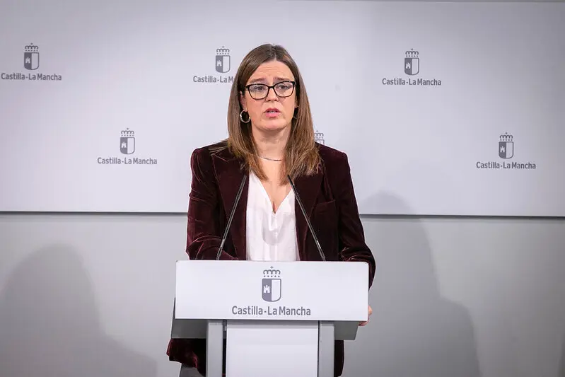 La consejera Portavoz, Esther Padilla