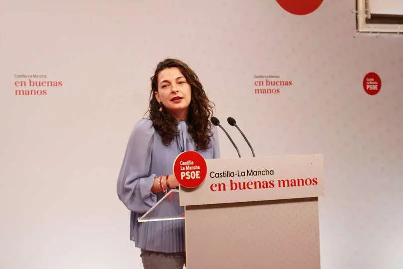 La diputada del grupo socialista en las Cortes de Castilla-La Mancha, Paloma Jim&eacute;nez