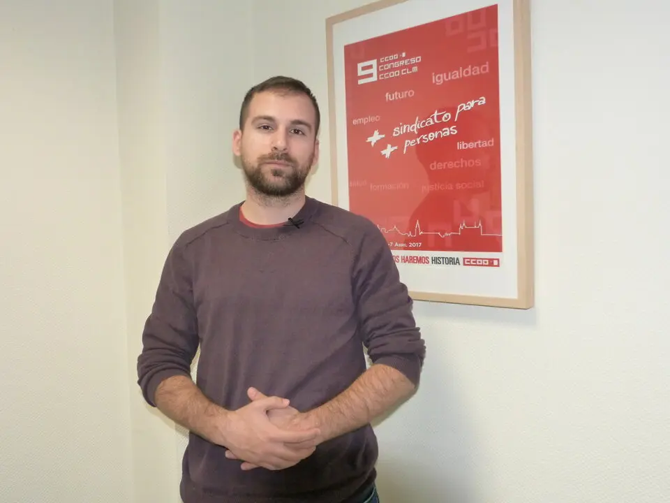 Juan Carlos del Puerto, secretario de Empleo y Pol&iacute;ticas P&uacute;blicas CCOO-CLM
