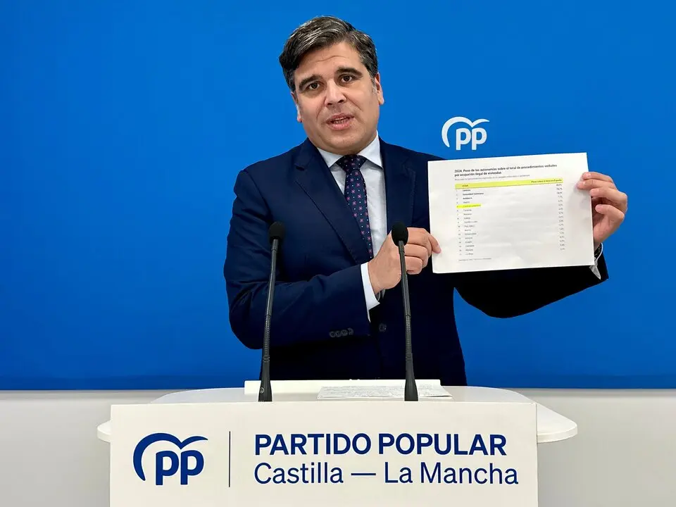 El coordinador del &aacute;rea de Fomento del Partido Popular de Castilla-La Mancha, Jos&eacute; Manuel Labrador