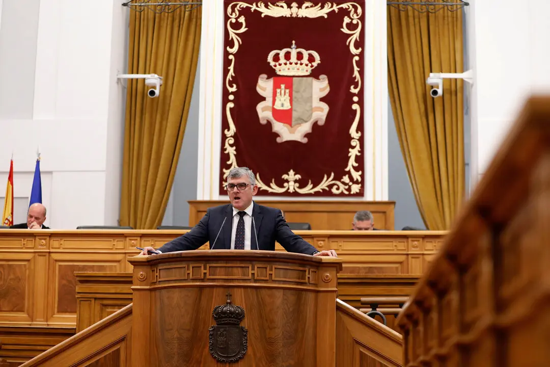 El presidente del grupo socialista en las Cortes regionales, &Aacute;ngel Tom&aacute;s Godoy