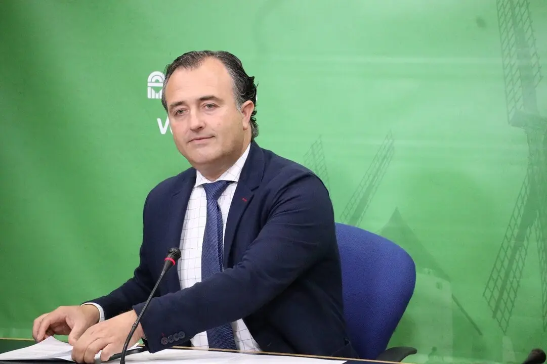 El presidente del Grupo Parlamentario Vox en las Cortes de Castilla-La Mancha, David Moren