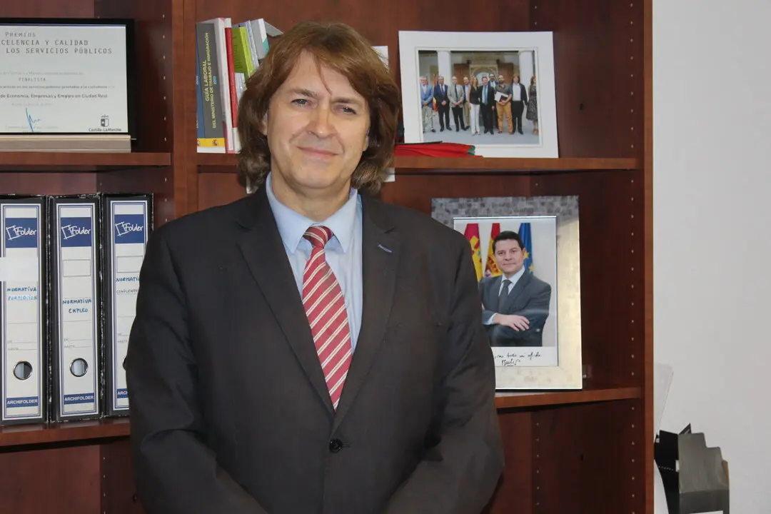 El delegado provincial de Econom&iacute;a, Empresas y Empleo, Agust&iacute;n Espinosa