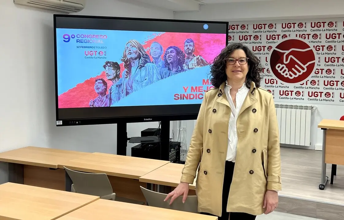 Lola Alc&oacute;nez, candidata a la Secretar&iacute;a General de UGT-CLM