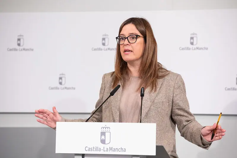 La consejera Portavoz, Esther Padilla.