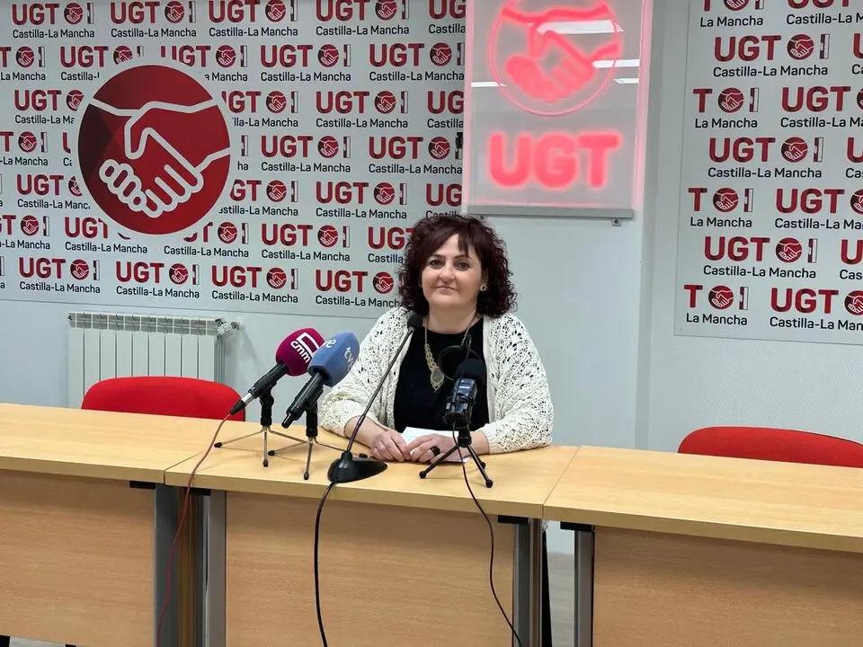 La secretaria de Empleo, Igualdad, y Pol&iacute;ticas Sociales de UGT CLM, Isabel Carrascosa