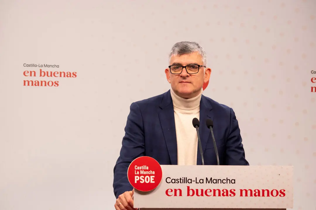 El presidente del grupo socialista en las Cortes de Castilla-La Mancha, &Aacute;ngel Tom&aacute;s Godoy