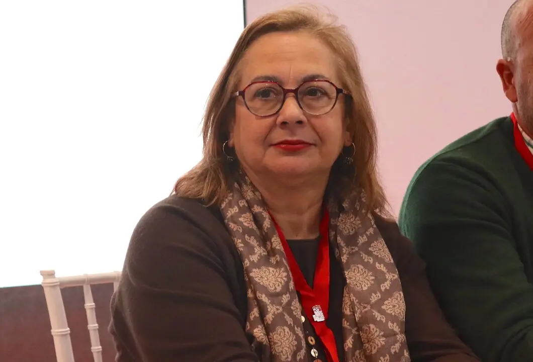 La secretaria general y portavoz del PSOE de Almad&eacute;n, Manuela Casado