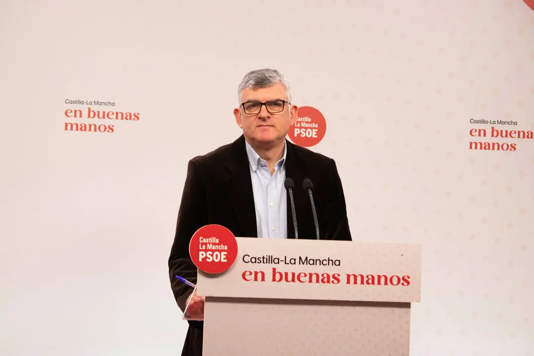 El presidente del grupo socialista en las Cortes de Castilla-La Mancha, &Aacute;ngel Tom&aacute;s Godoy