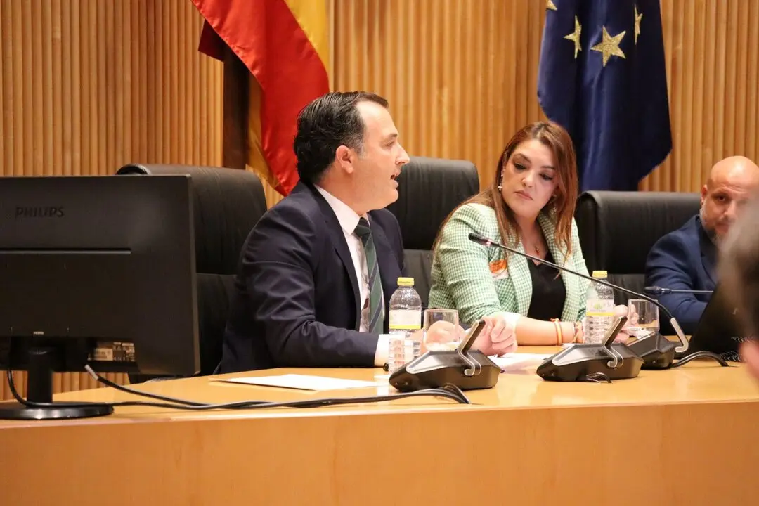El presidente del Grupo Parlamentario Vox en las Cortes de Castilla-La Mancha y diputado regional por la provincia de Toledo, David Moreno