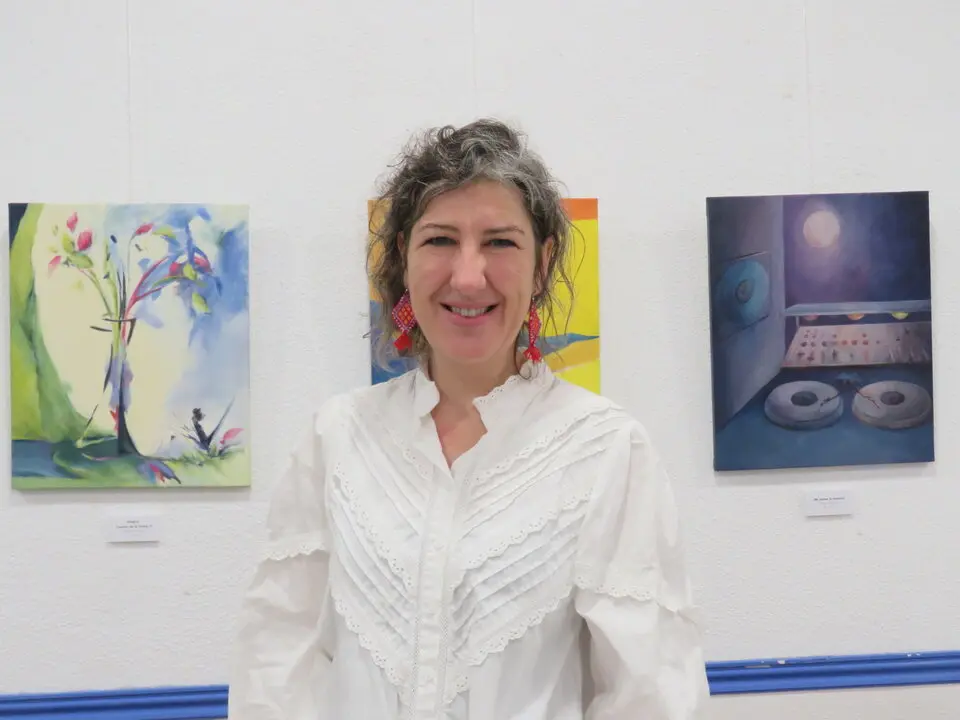 La artista puertollanense Rosa Leal Arias