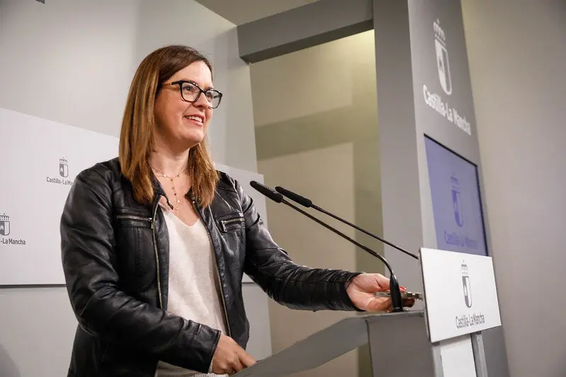 La consejera Portavoz, Esther Padilla