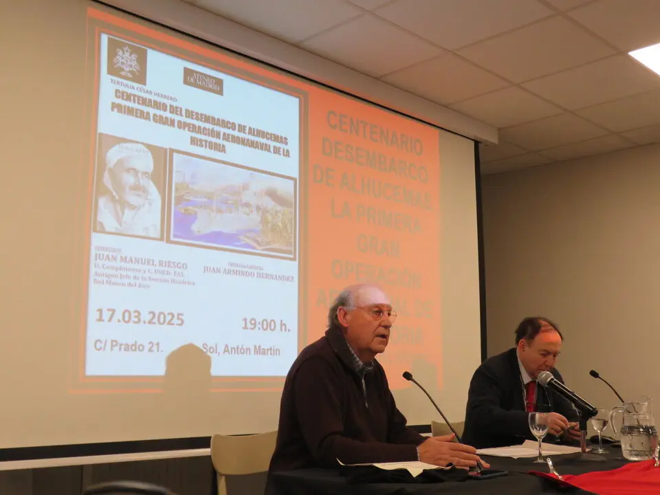 Juan Armindo Hern&aacute;ndez y Juan Manuel Riesgo