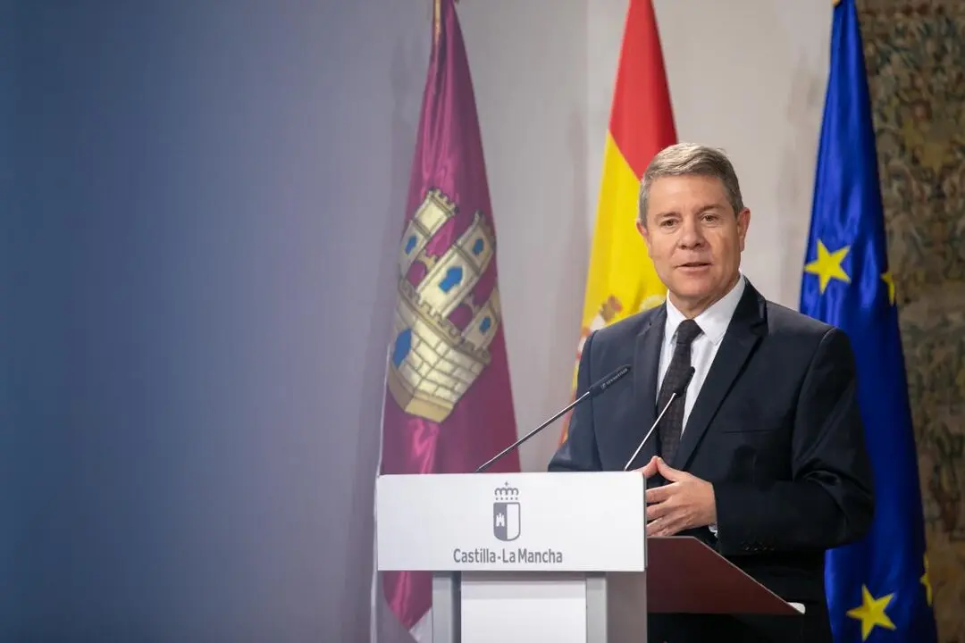 El presidente de Castilla-La Mancha, Emiliano Garc&iacute;a-Page