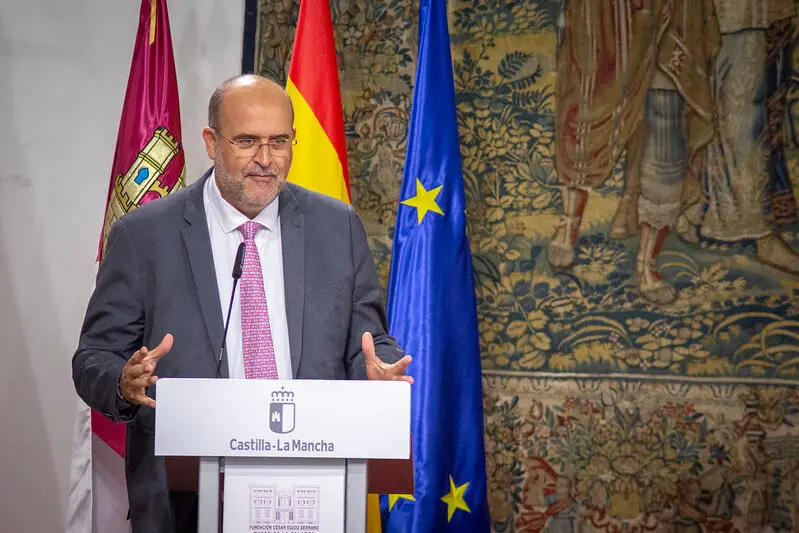 El vicepresidente primero del Gobierno regional, Jos&eacute; Luis Mart&iacute;nez Guijarro