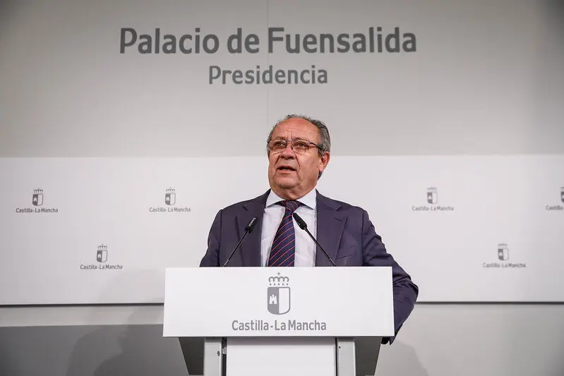 El consejero de Hacienda, Administraciones P&uacute;blicas y Transformaci&oacute;n Digital, Juan Alfonso Ruiz Molina