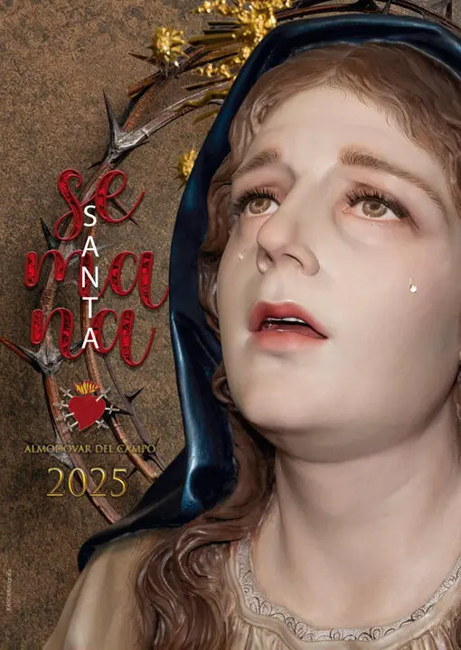 La imagen de La Soledad preside este a&ntilde;o el cartel de la Semana Santa de Almod&oacute;var del Campo