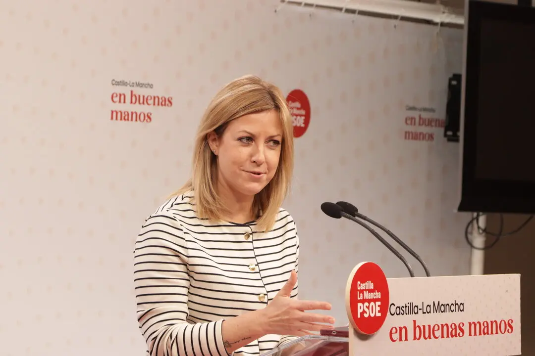 La portavoz del grupo socialista en las Cortes de Castilla-La Mancha, Ana Isabel Abeng&oacute;zar