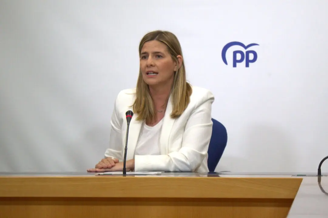 La secretaria general y portavoz parlamentaria del Partido Popular de Castilla-La Mancha, Carolina Agudo