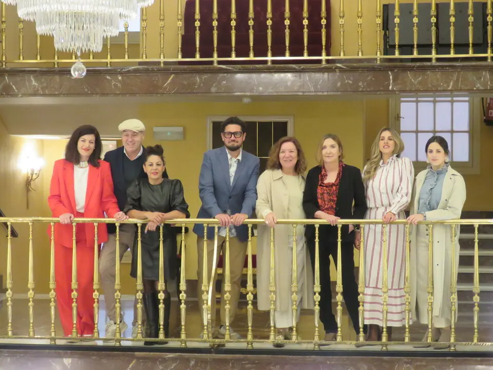 Asistentes a la rueda de prensa