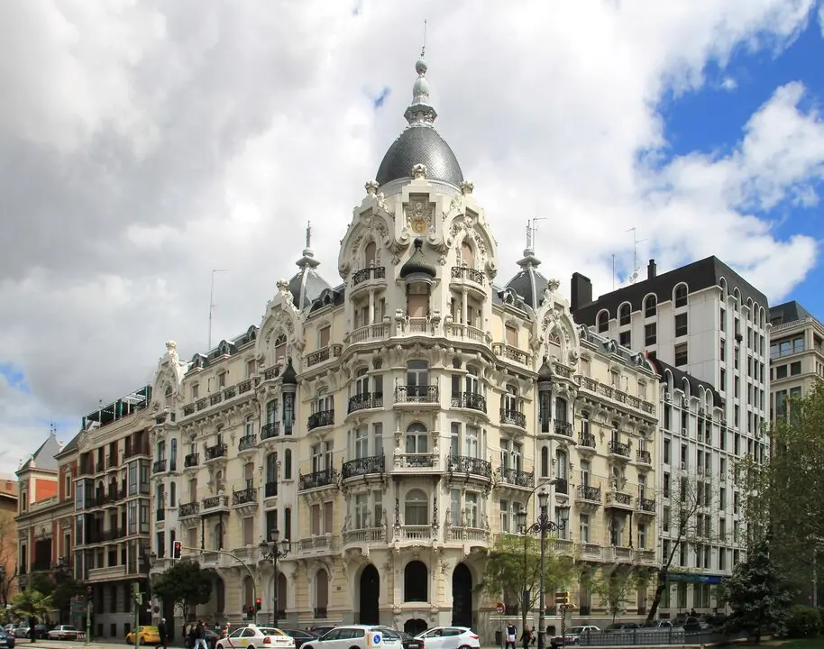 El emblem&aacute;tico edificio Casa Gallardo, de 1911, declarado Bien de Inter&eacute;s Cultural, en cuya primera parte se ubica el restaurante Terracotta