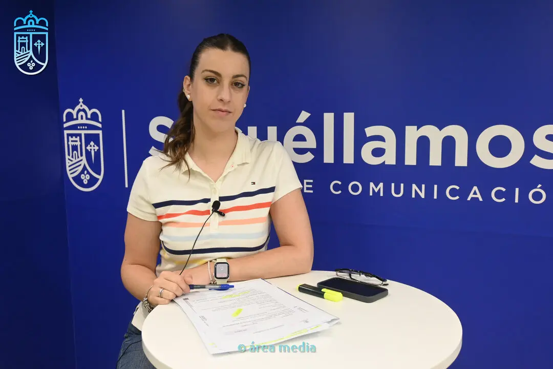 La portavoz del equipo de gobierno del Ayuntamiento de Socu&eacute;llamos, Alba L&oacute;pez