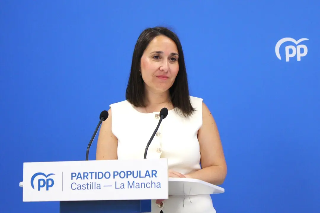 La portavoz del Partido Popular de Castilla-La Mancha, Alejandra Hern&aacute;ndez