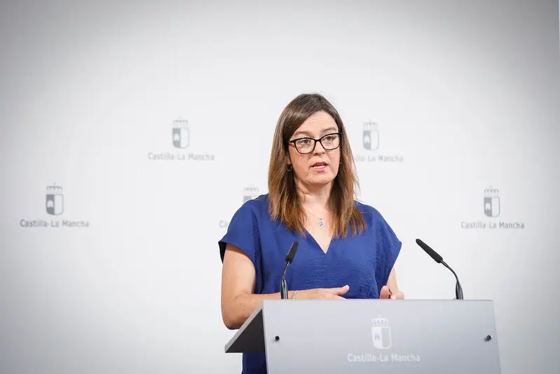 La consejera Portavoz del Ejecutivo regional, Esther Padilla