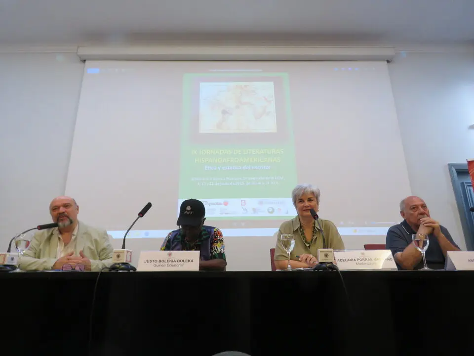 Basilio Rodr&iacute;guez Ca&ntilde;ada; Justo Bolekia Bolek&aacute;(Guinea Ecuatorial); Adelaida Porras-Medrano y Abdo Tounsi (Jordania)