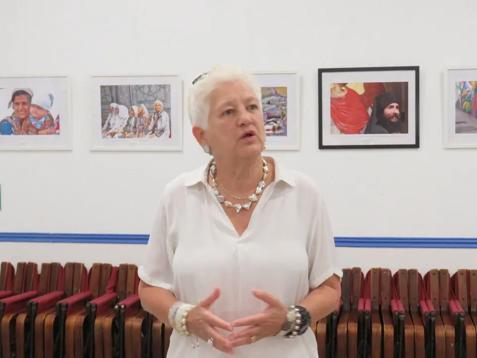 La fot&oacute;grafa Gloria Nistal