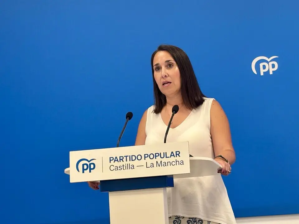 La portavoz del Partido Popular de Castilla-La Mancha, Alejandra Hern&aacute;ndez
