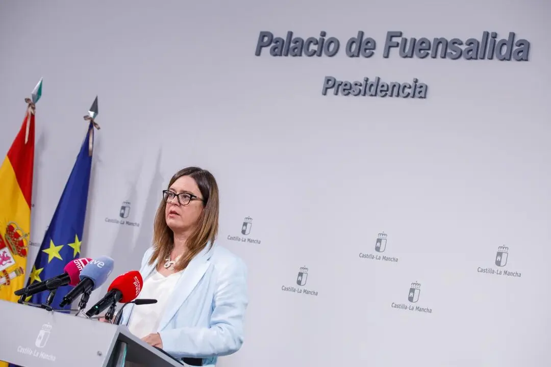 La portavoz del Ejecutivo regional, Esther Padilla