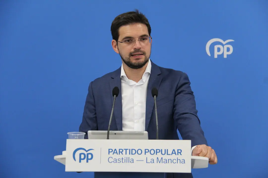 El portavoz adjunto del PP en las Cortes de Castilla-La Mancha, Santiago Serrano
