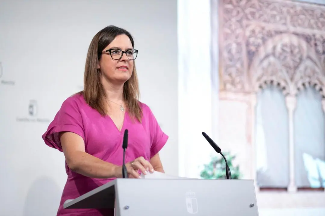 La consejera Portavoz del Ejecutivo regional, Esther Padilla