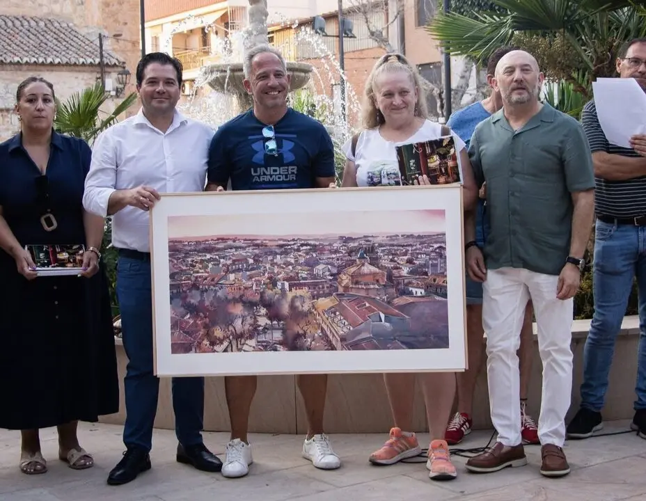 Entrega de uno de los premios del certamen del pasado a&ntilde;o