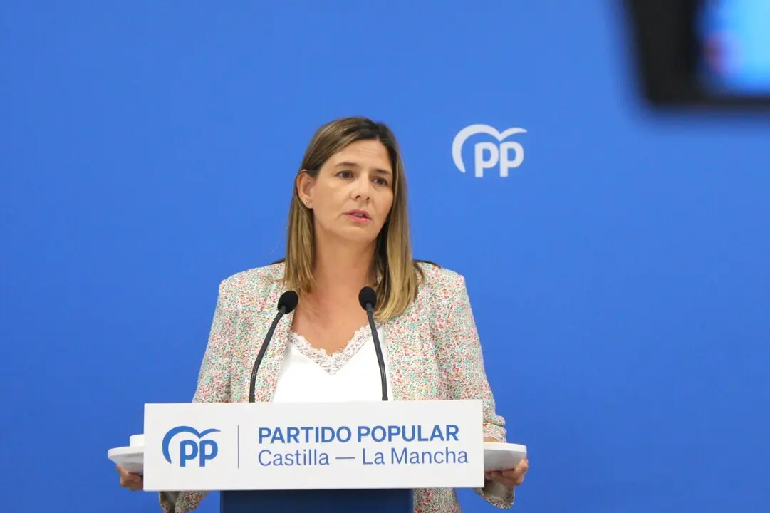La secretaria general y portavoz parlamentaria del Partido Popular de Castilla-La Mancha, Carolina Agudo