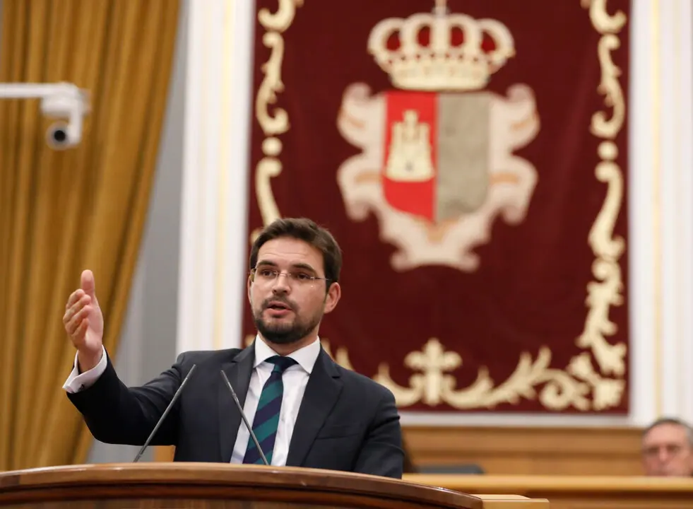 Santiago Serrano, portavoz de Hacienda del PP en las Cortes de Castilla-La Mancha