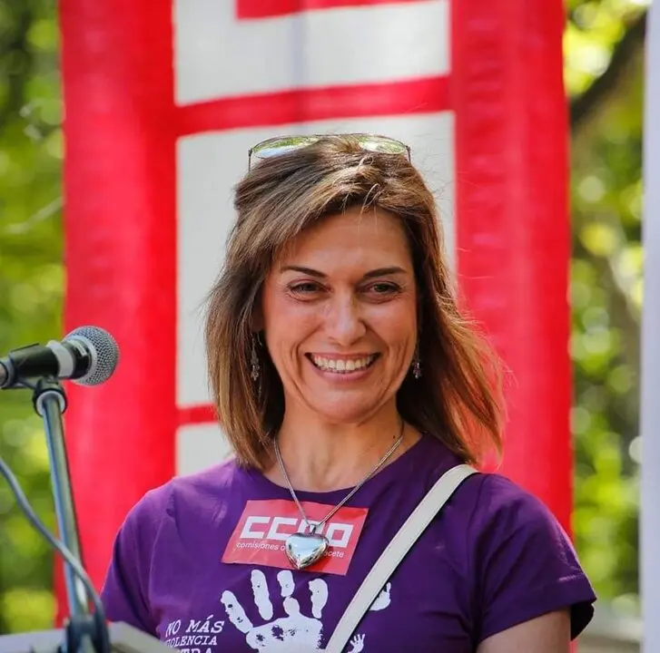 Carmen Juste, secretaria general de la FSC-CCOO-CLM