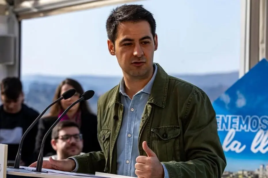 El presidente de Nuevas Generaciones de Castilla-La Mancha, Jos&eacute; Luis Montalvo