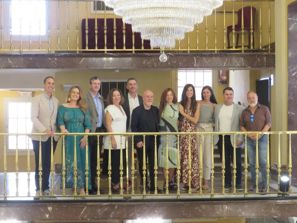 Asistentes a la rueda de prensa