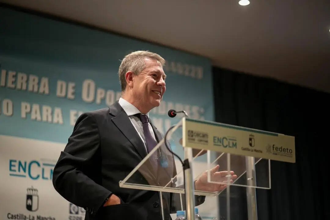 El presidente de Castilla-La Mancha, Emiliano Garc&iacute;a-Page