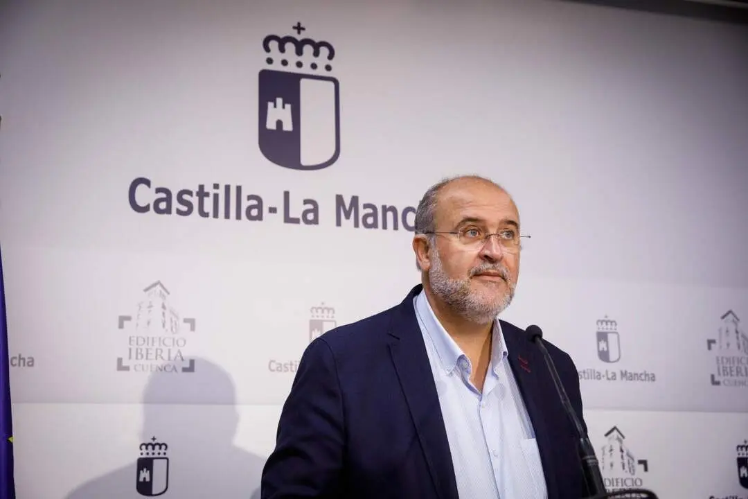 El vicepresidente primero de Castilla-La Mancha, Jos&eacute; Luis Mart&iacute;nez Guijarro