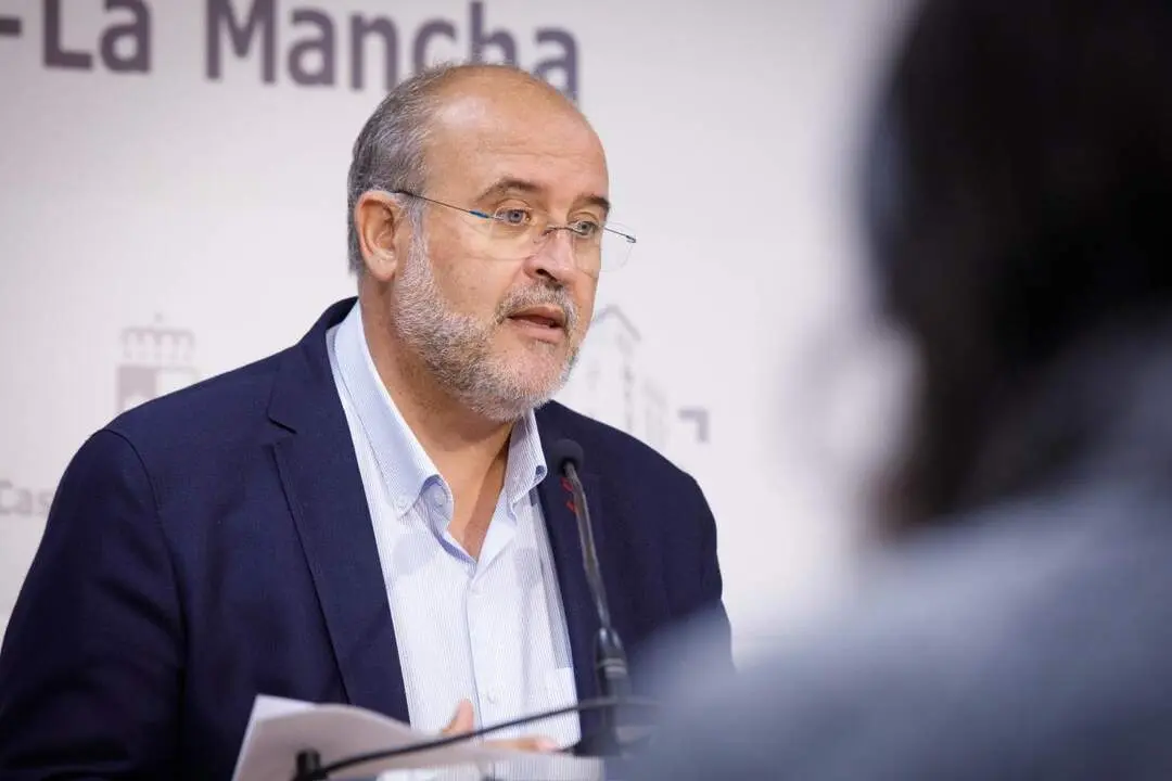 El vicepresidente primero, Jos&eacute; Luis Mart&iacute;nez Guijarro
