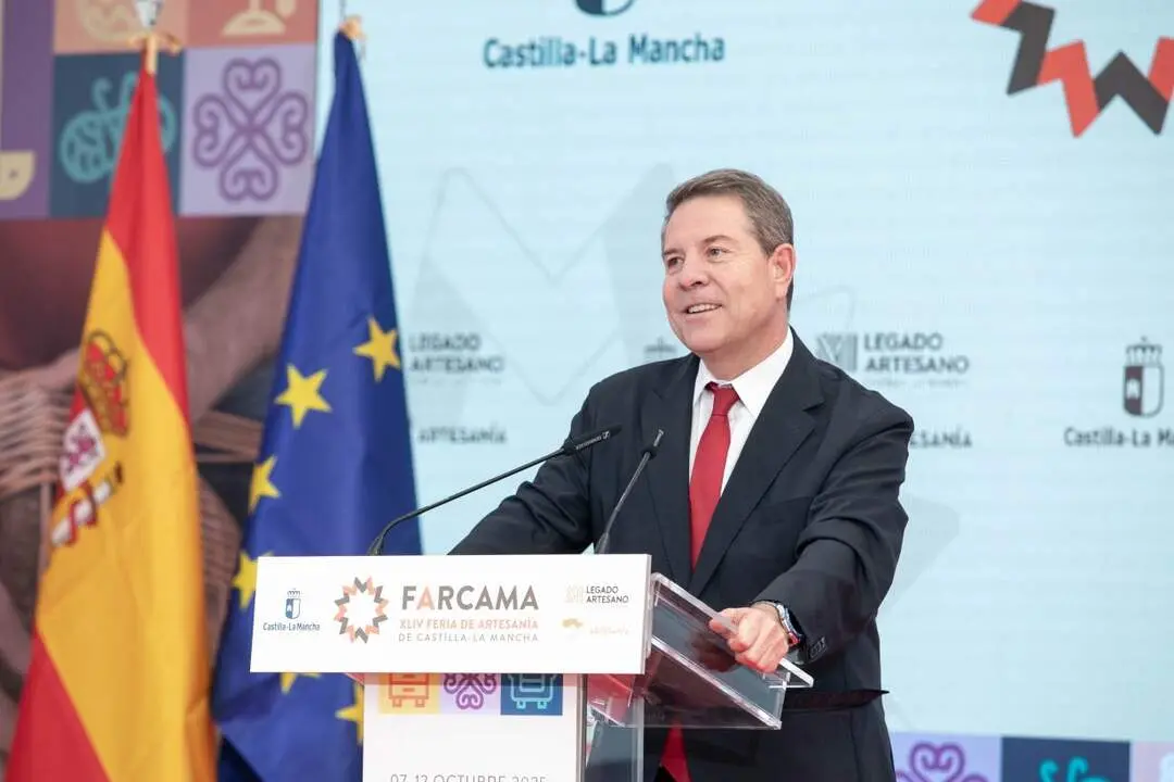 El presidente de Castilla-La Mancha, Emiliano Garc&iacute;a-Page