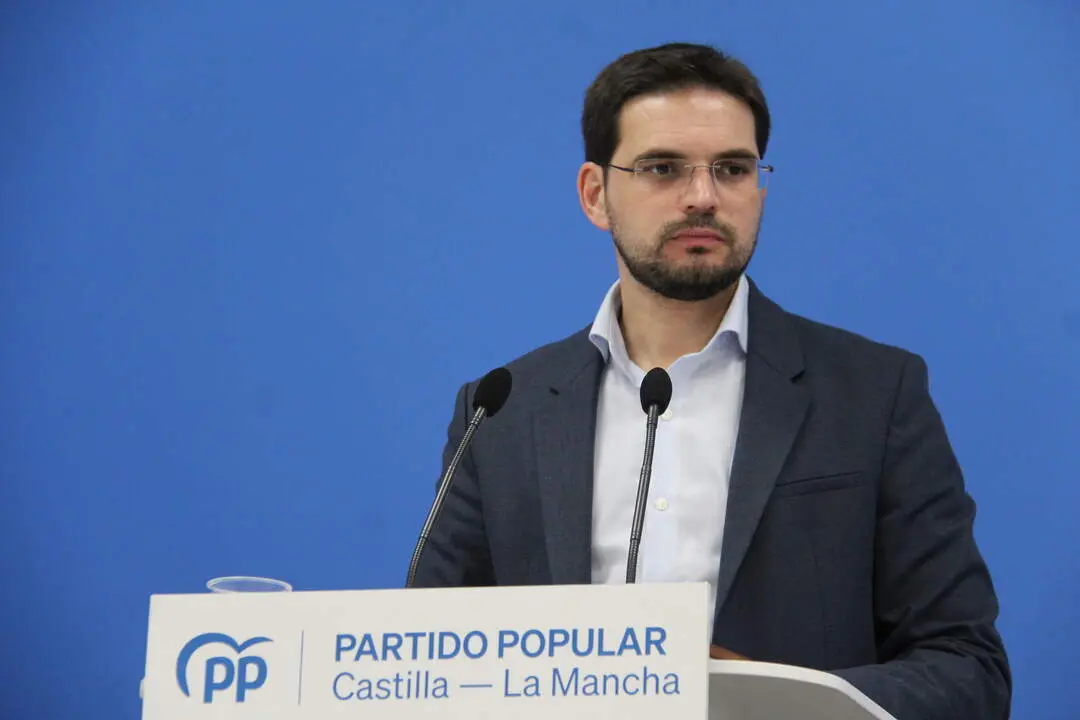 El portavoz adjunto del Partido Popular en las Cortes de Castilla-La Mancha, Santiago Serrano