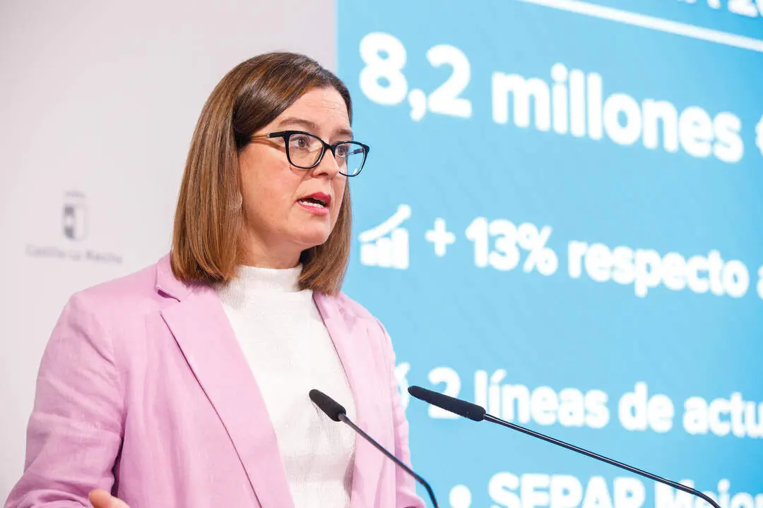 La consejera Portavoz, Esther Padilla