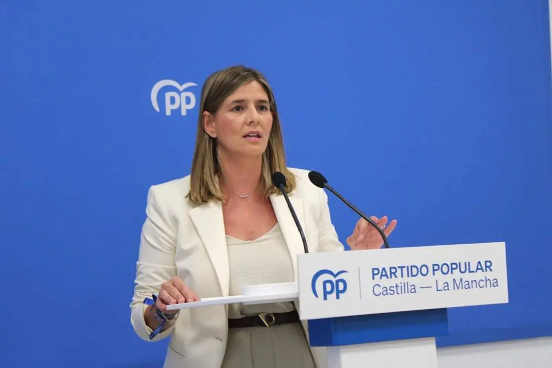 La secretaria general y portavoz parlamentaria del Partido Popular de Castilla-La Mancha