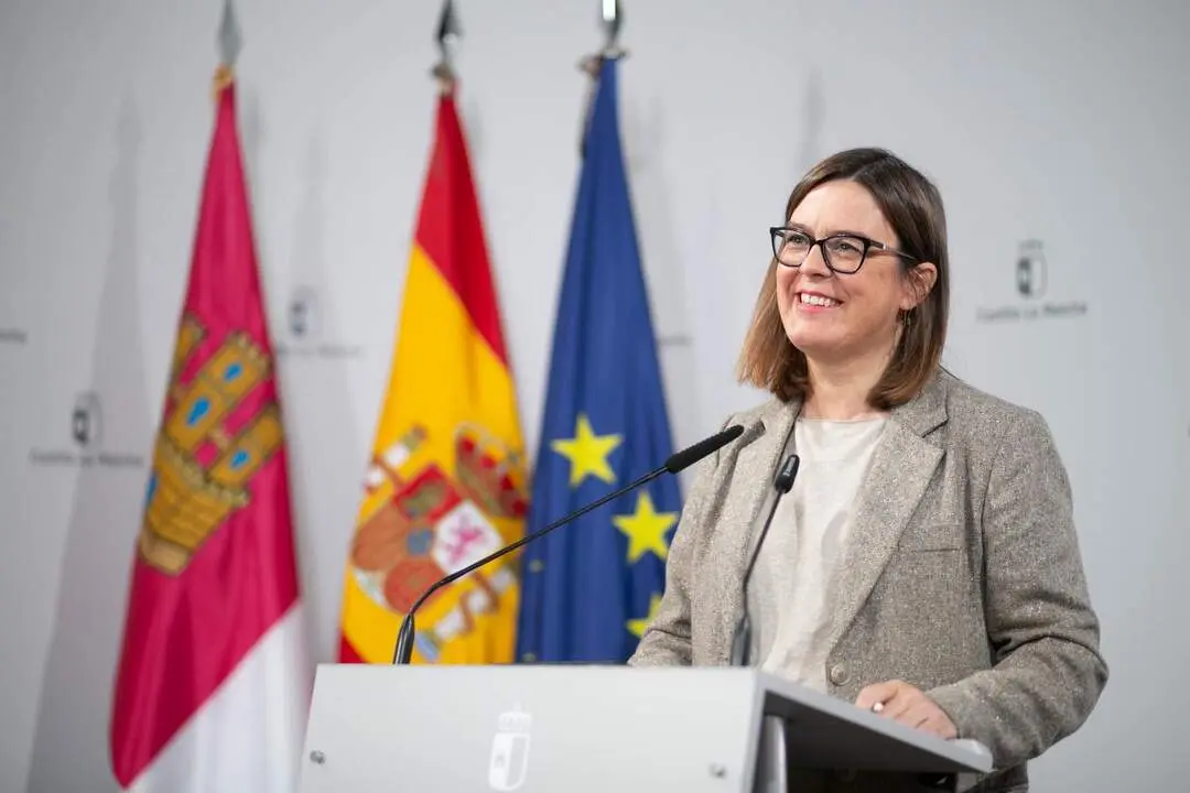 La consejera Portavoz, Esther Padilla
