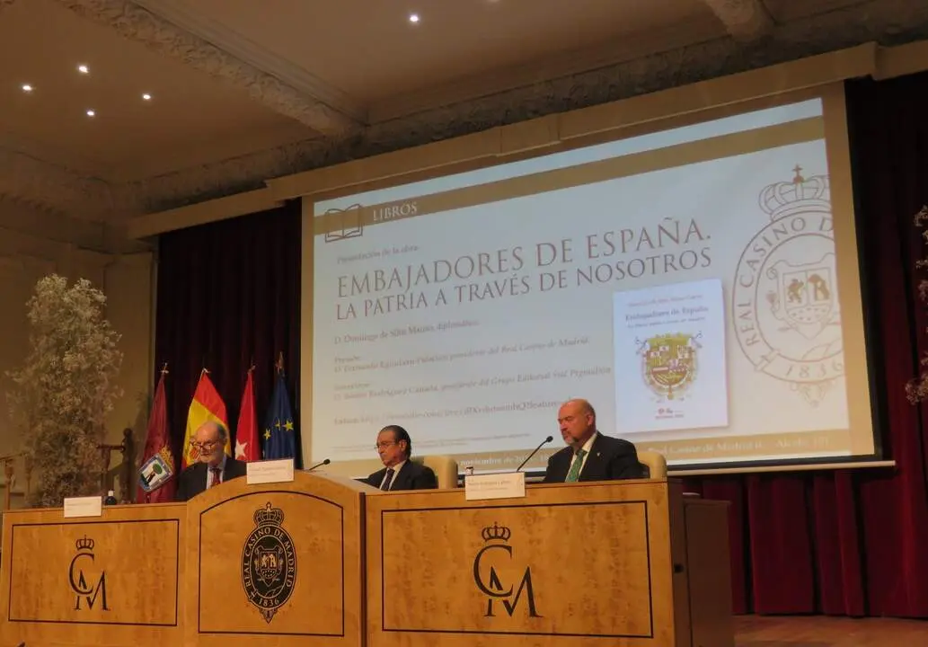 Domingo de Silos, Fernando Eguidazu Palacios y Basilio Rodriguez Ca&ntilde;ada