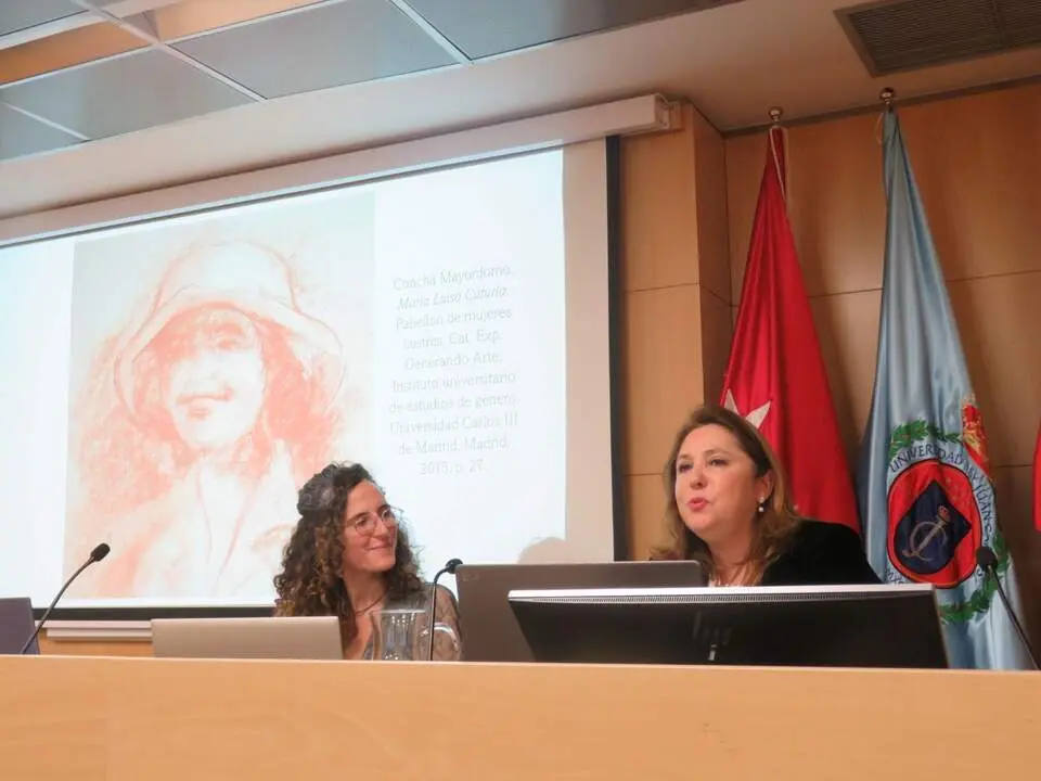 Sara Jacom&eacute; y Cristina Hermida